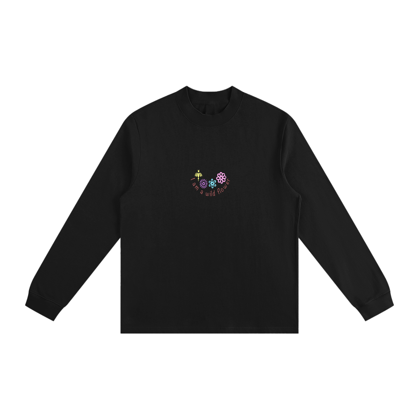 Essential Non-Shrink Mock Neck Sweatshirt