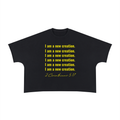 Unisex Heavyweight Boxy Raw Edge T-Shirt