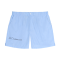 Striped Elastic Waist Shorts