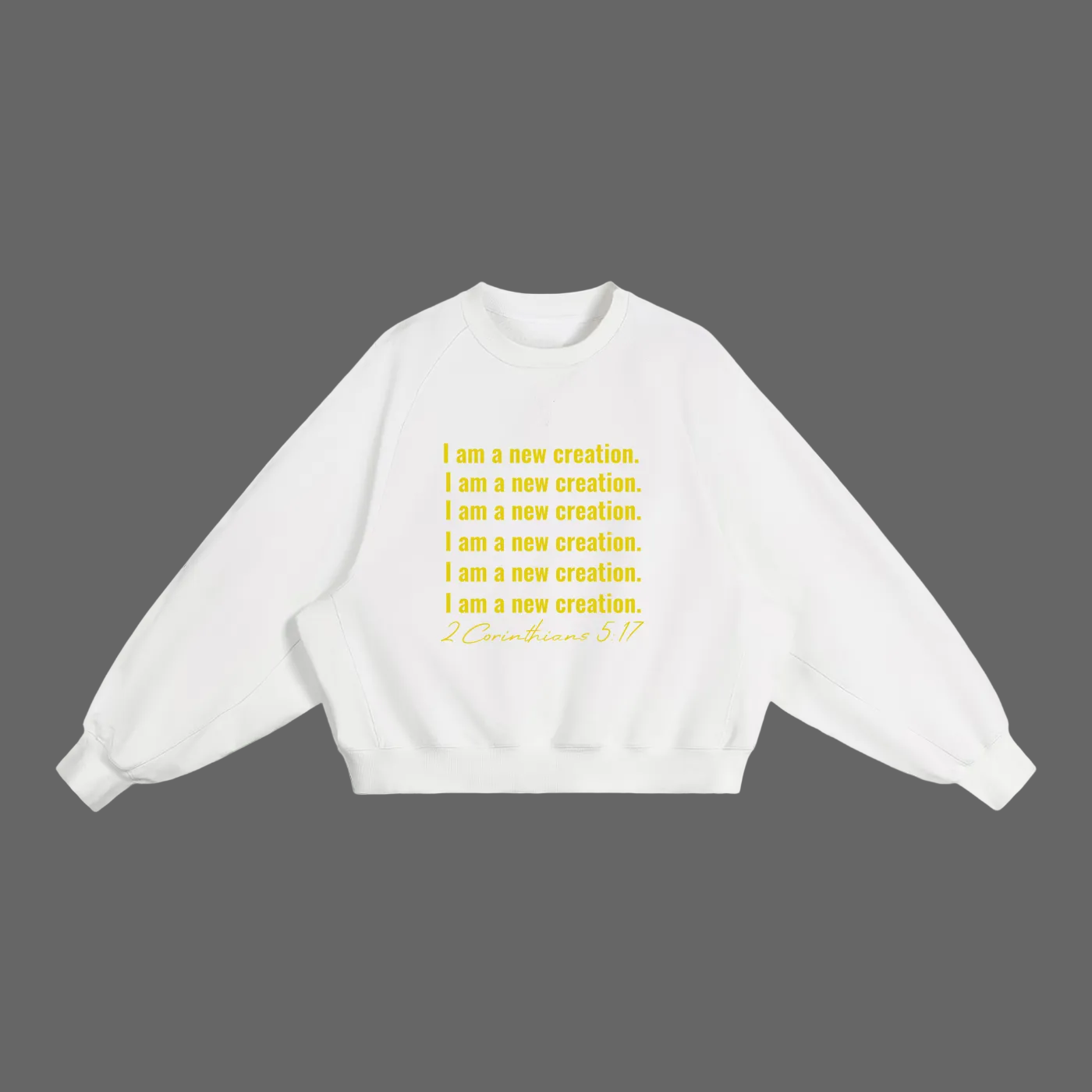 Essential Heavyweight Dolman Sleeve Boxy Sweatshirt