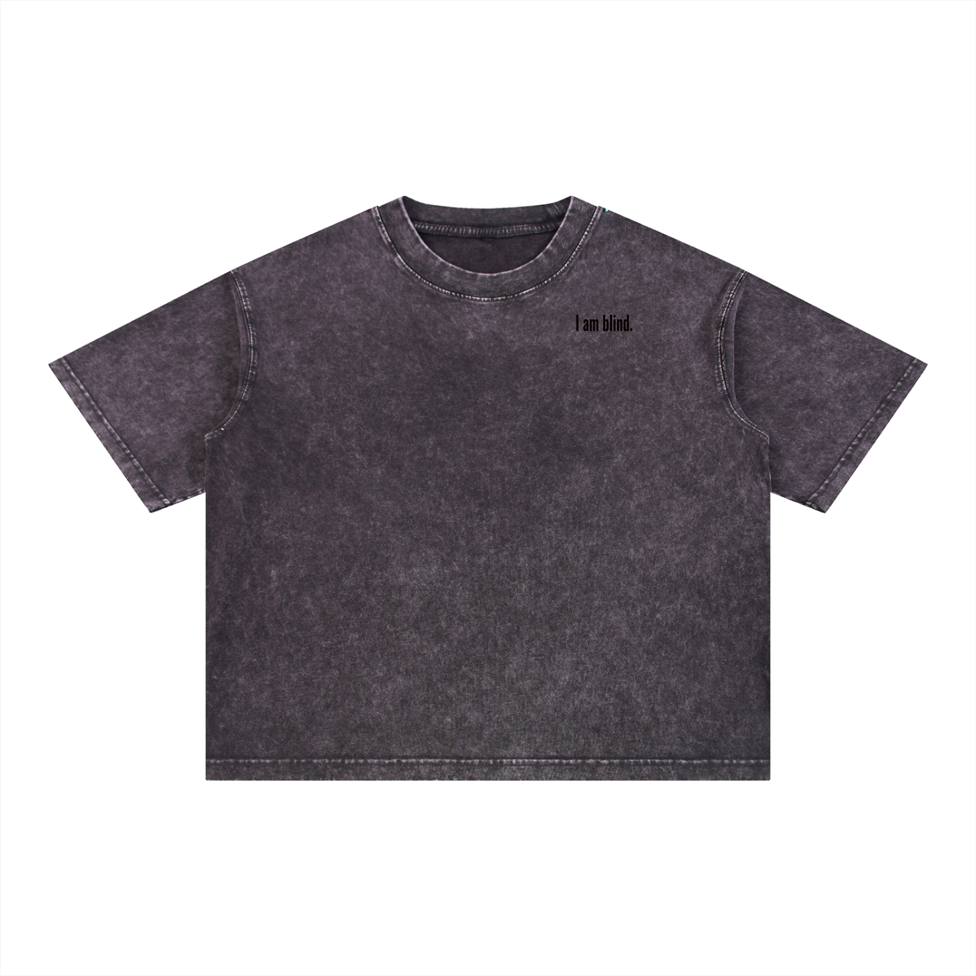 Mineral Wash Boxy Cotton T-Shirt