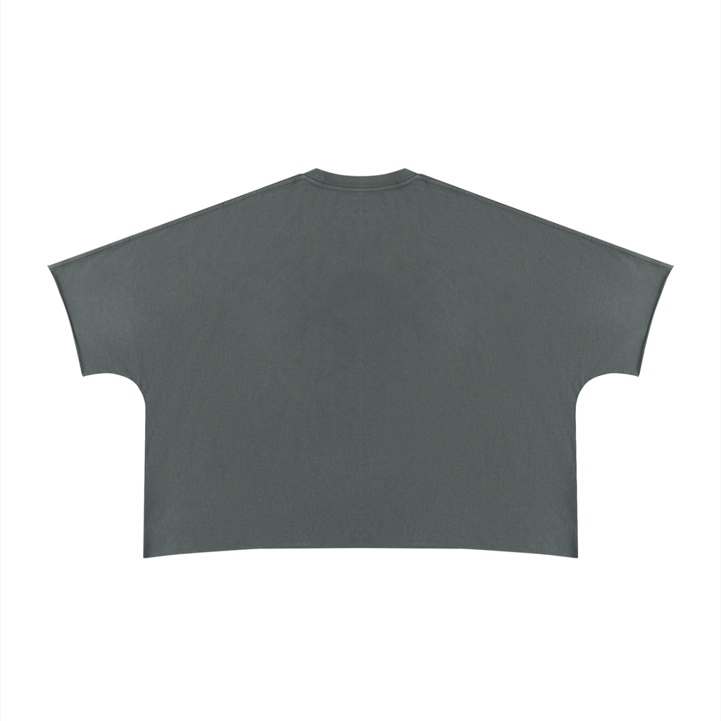 Unisex Heavyweight Boxy Raw Edge T-Shirt