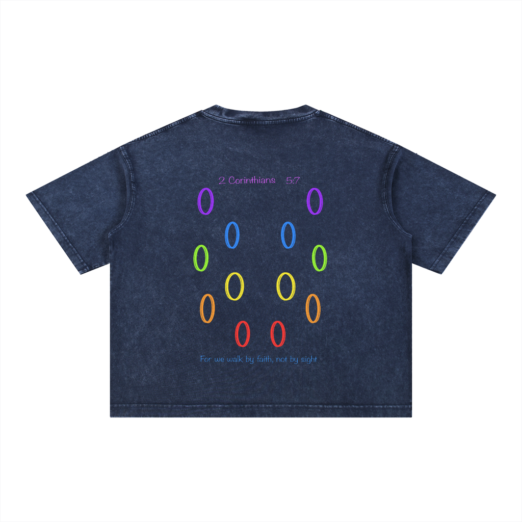 Mineral Wash Boxy Cotton T-Shirt