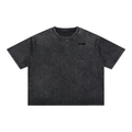 Mineral Wash Boxy Cotton T-Shirt
