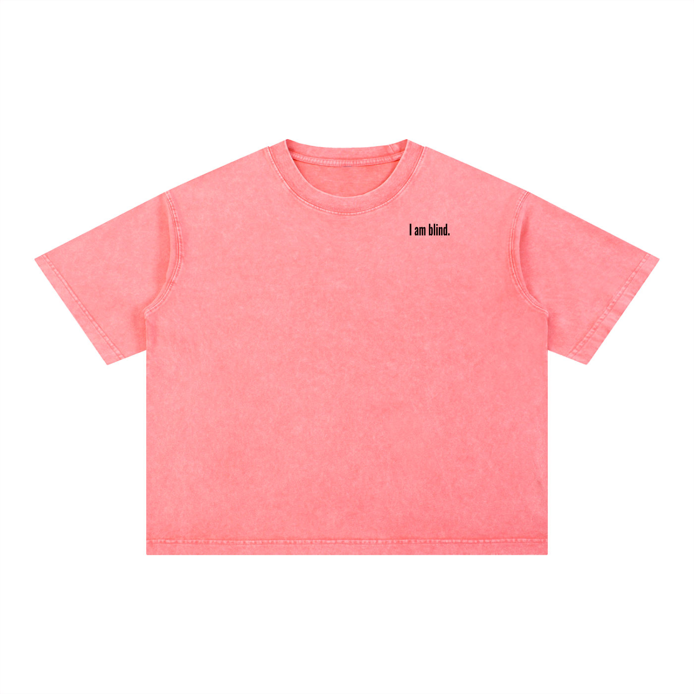 Mineral Wash Boxy Cotton T-Shirt