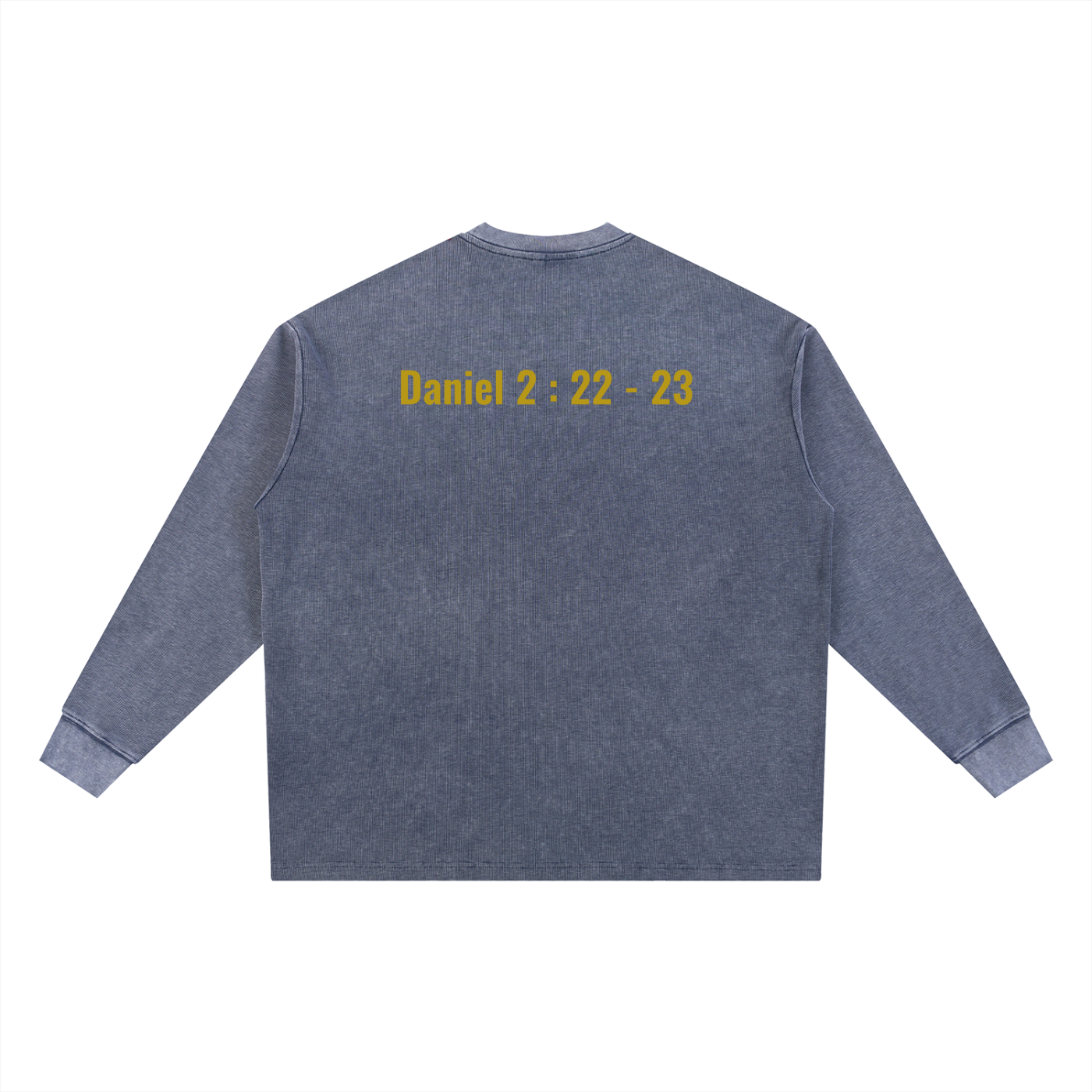 Mineral Wash Waffle Oversized T-Shirt