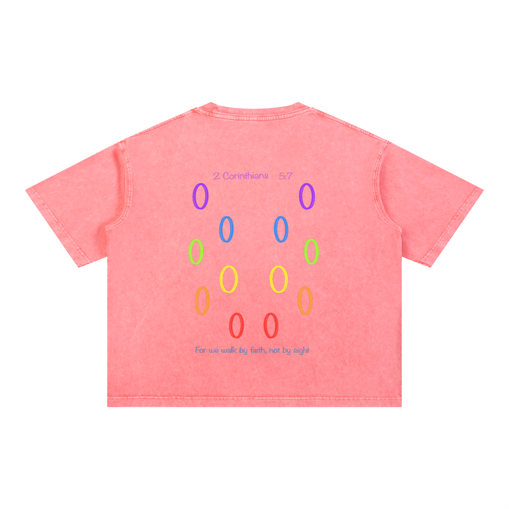 Mineral Wash Boxy Cotton T-Shirt