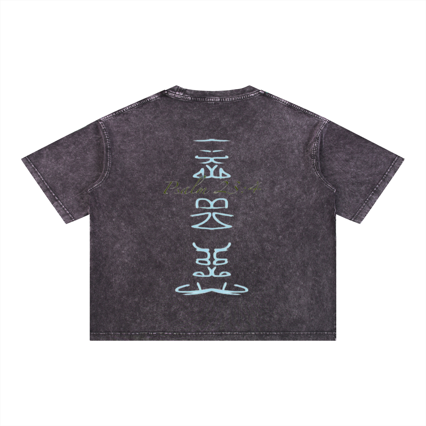 Mineral Wash Boxy Cotton T-Shirt