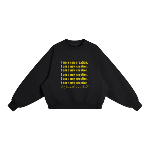 Essential Heavyweight Dolman Sleeve Boxy Sweatshirt