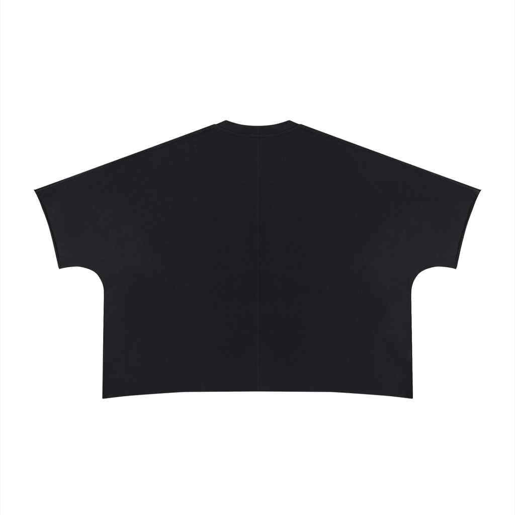 Unisex Heavyweight Boxy Raw Edge T-Shirt