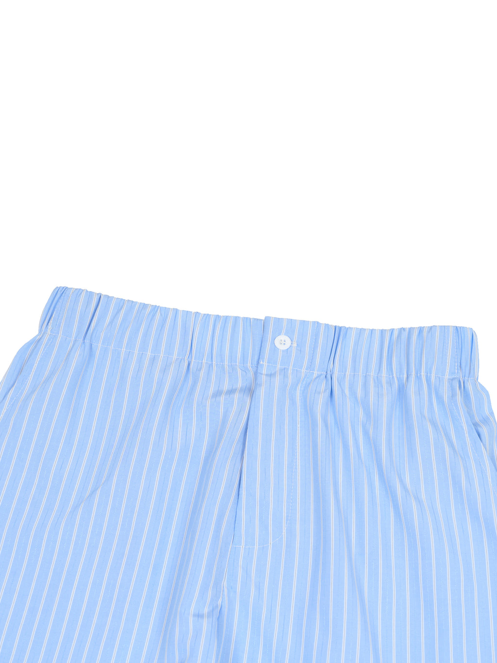 Striped Elastic Waist Shorts